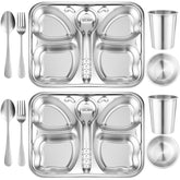 Jinei kids butterfly plate 1, whimsical shape that encourages self-feeding.