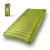 Jirni Premium Toddler Travel Bed with pump-sack inflation enables quick, quiet setup
