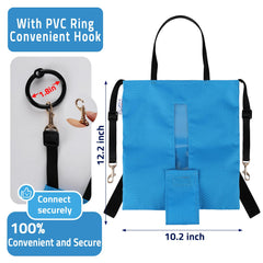 JISUNZON PrivacyShield view window enables easy level checks without removing the bag.