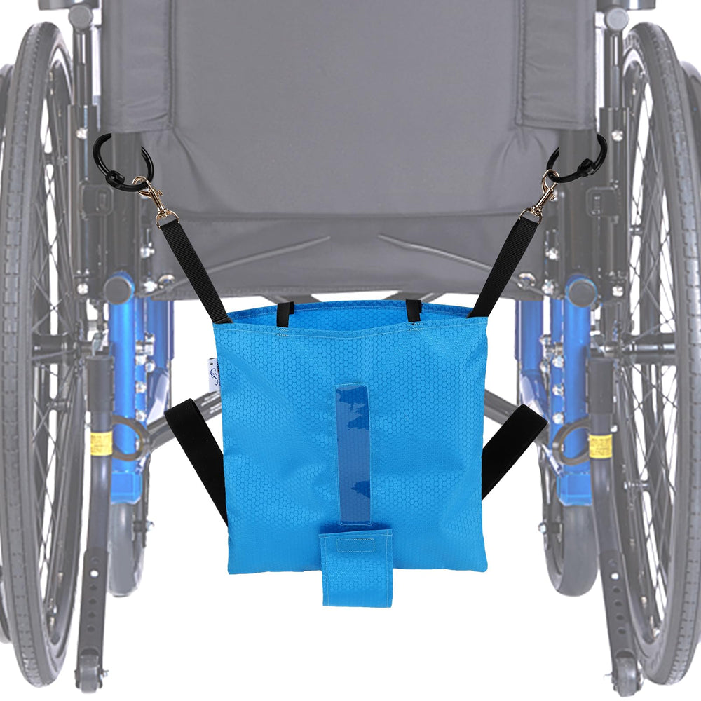 JISUNZON PrivacyShield on wheelchair attachment provides discreet privacy on the go.