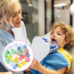 JIYIN yellow tooth necklace box for durable, kid-friendly storage