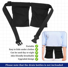 JJUNW adjustable waist belt with buckle for a customizable fit.