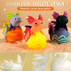 JMMICO axolotl-lamp-kit brushes designed for safe, precise kid painting.