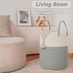 JMvicyroam living room storage basket neatly contains toys while complementing decor