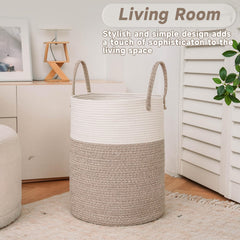 JMvicyroam natural handmade hamper highlights eco-friendly design for tidy nurseries