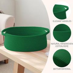 JMvicyroam storage basket as toy bin in playroom.