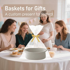 JMvicyroam basket used as toy bin for kids' playroom.