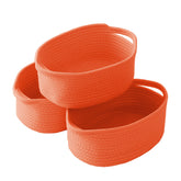 JMvicyroam woven basket on shelf for tidy storage