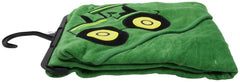 John Deere infant hooded towel hood detail highlighting cozy design and coverage