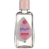 Johnson & Johnson Baby Oil 3-count pack bottles for gentle daily moisturizing.