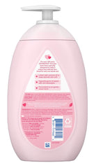 Family uses Johnson's Baby lotion at bedtime for a calming routine