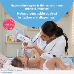 Johnson's Baby Powder 400g cap lid — secure, mess-free usage during diaper changes.