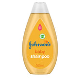 Johnson's Baby Shampoo Regular 500ml bottle front view for gentle daily cleansing.