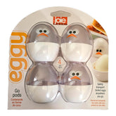 Joie Eggy Go Pods provide egg pod protection for on-the-go snacks.