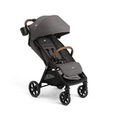 Joie Nutmeg Compact Stroller folded for easy storage and transport
