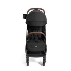Joie Nutmeg in one-hand fold for quick storage.