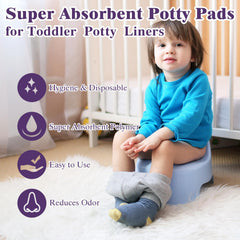 JOJHDR odor-control potty pad keeps spaces fresh during use.
