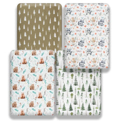 Jola's House crib sheets with elastic trim for a snug fit