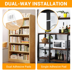 Jolliq anti-tip strap with wide nylon for strong, stable furniture support