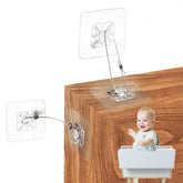 Jolliq no-drill anchors stabilize tall furniture with 14-inch strap.