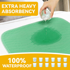 Jolly Care underpad with TPU waterproof layer keeps linens dry and protected