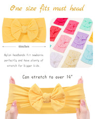 Jollybows 20-color headband set for easy outfit matching.