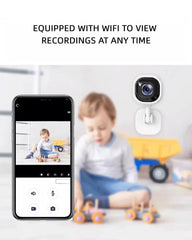 JolyWell Baby Monitor motion detection helps catch movement early.