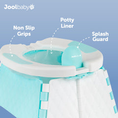 Jool Baby 30 disposable liners provide easy cleanup after use.