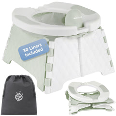 Jool Baby portable potty with travel bag, ideal for road trips and park outings
