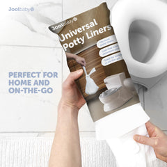 Jool Baby liners are individually folded for grab-and-go use.