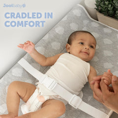 Jool Baby Serenity changing pad non-slip bottom prevents shifting during diaper changes