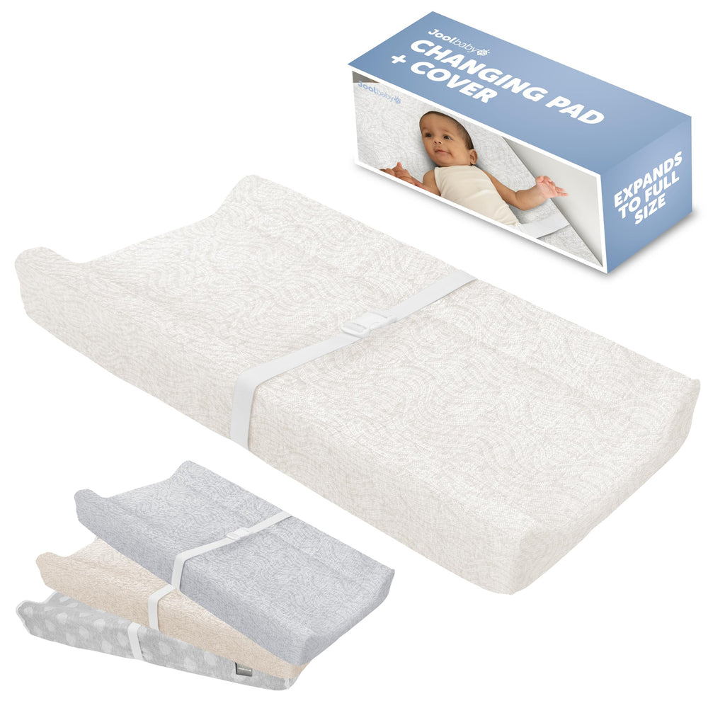 Jool Baby Serenity changing pad with plush surface for gentle diaper changes