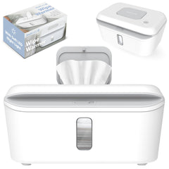 Jool Baby wipe warmer front view provides gentle warmth for diaper changes