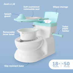 Jool Baby wipes storage compartment keeps essentials within reach.