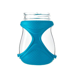Joovy Boob Diamond 50% less breakable glass bottle design.