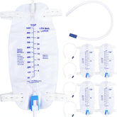 JORVONR 5-pack blue 1000ml leg bag for reliable daily use