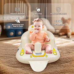 JOSEN inflatable seat with built-in pump for quick inflation