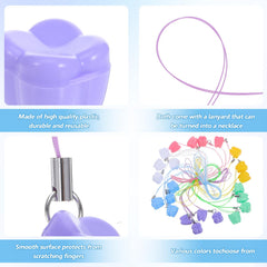 Josojoou tooth saver necklace closeup design highlighting safe, easy tooth storage.
