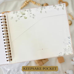 Joss & Lac Design weekly journal entries illustrate week-by-week memories to cherish.