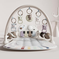 Jovow Baby Gym kick-piano arc promotes active play and sensory exploration.