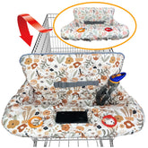 JOWEY dual-sided cover for shopping carts and high chairs protects surfaces while staying soft.
