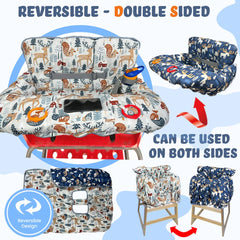 JOWEY high chair cover provides waterproof protection during meals