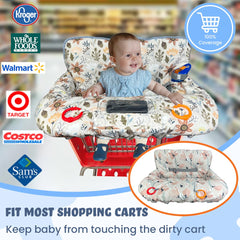 JOWEY snap-hook safety belt on cart cover enables quick, secure installation