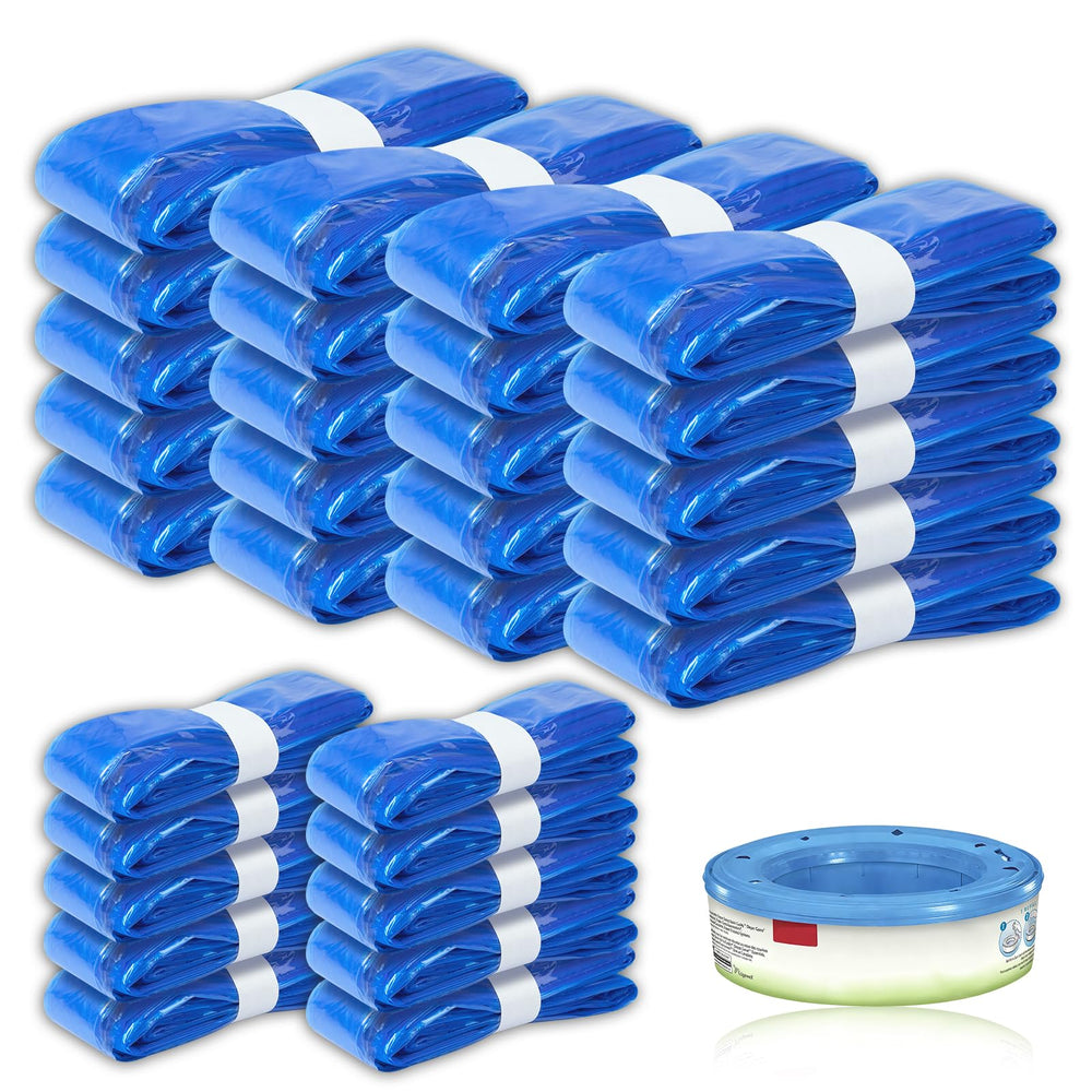 Joworthy 30-pack diaper pail refills for Genie-compatible pails, convenient daily disposal.