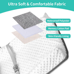 Joyingbaby waterproof outer fabric protects essentials during outings.