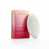 Joylux Shebar demonstrates velvety lather for gentle intimate cleansing.
