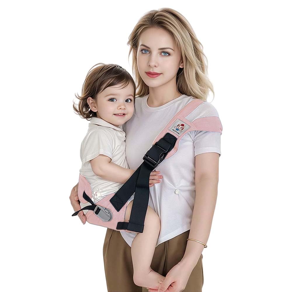 JOYNCLEON baby sling carrier with soft breathable fabric for gentle baby comfort