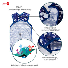Joyo Roy baby bib features built-in food catcher for meals