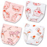Joyo Roy soft potty training pants with pink flowers provide comfy daily wear during potty training.