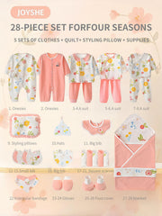 Joyshe hospital bag-ready pack keeps baby essentials organized on the go.